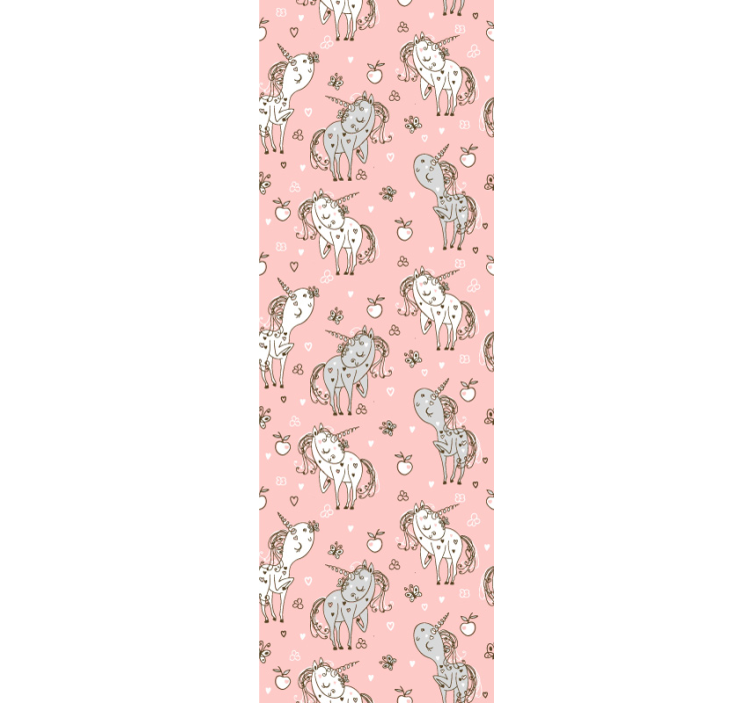Cute unicorns Kids Wallpaper - TenStickers