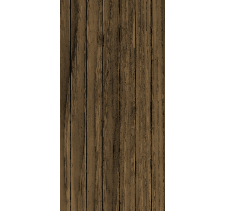 Dark Wood Texture Wallpaper - TenStickers
