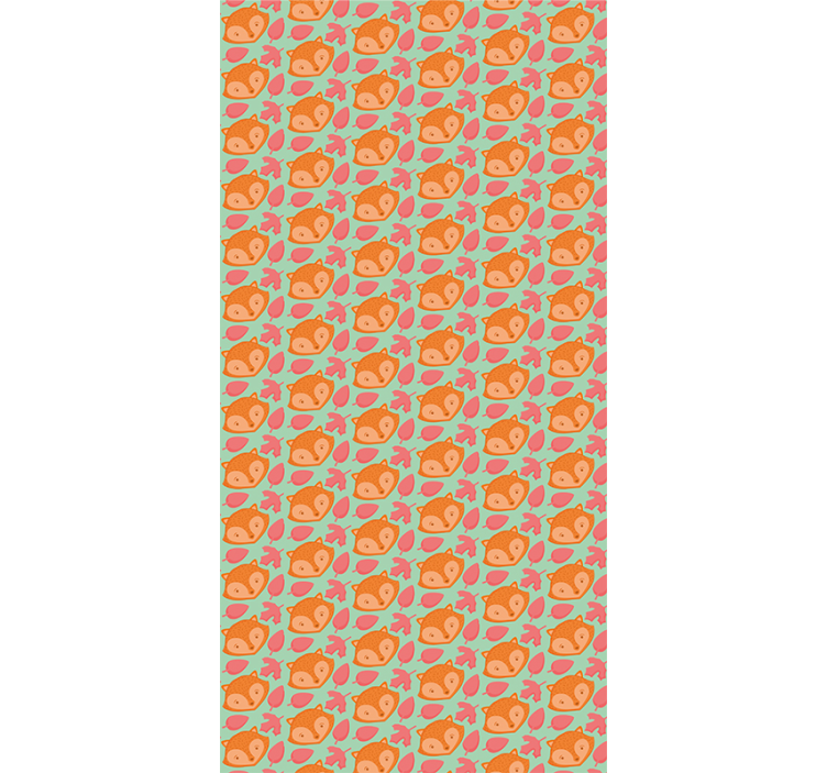 Playful Fish Pattern animal wallpaper - TenStickers