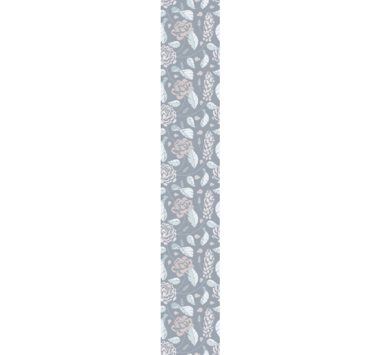 Botanical Blossoms flower wallpaper - TenStickers