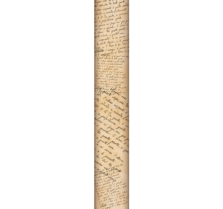 Cursive Script Motif letters wallpaper - TenStickers