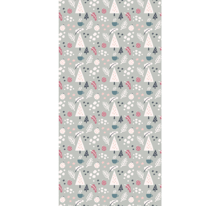 Nordic Enchanted Forest scandinavian wallpaper - TenStickers