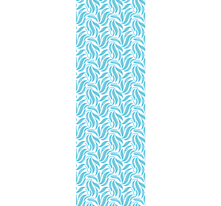 Curved Lines Pattern wallpaper abstract - TenStickers