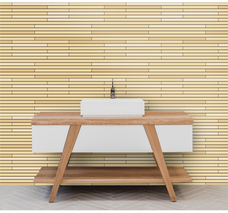 Brick wallpaper with brick motif - TenStickers