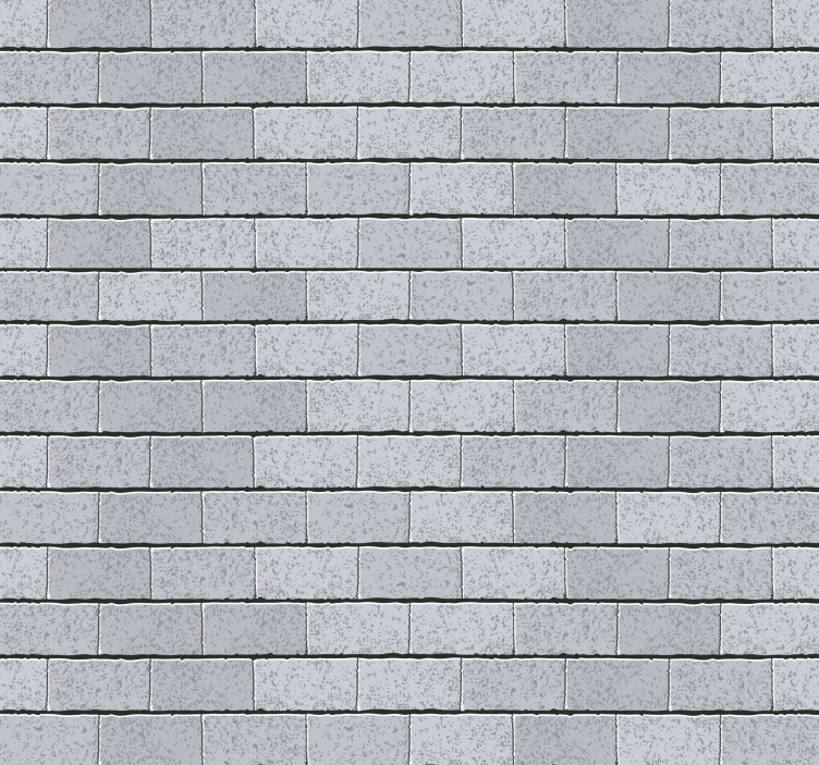 Textured Masonry brick wallpaper - TenStickers