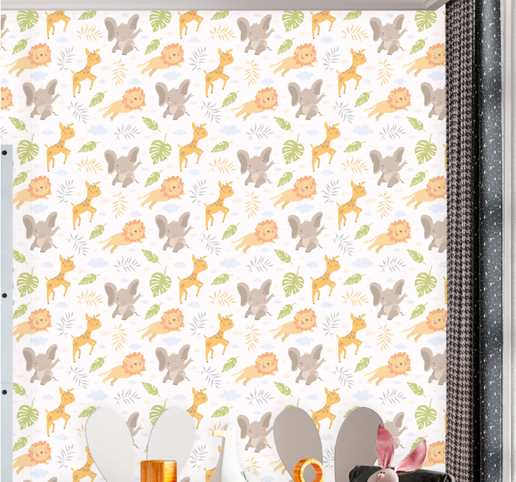 Charismatic Fauna animal wallpaper - TenStickers