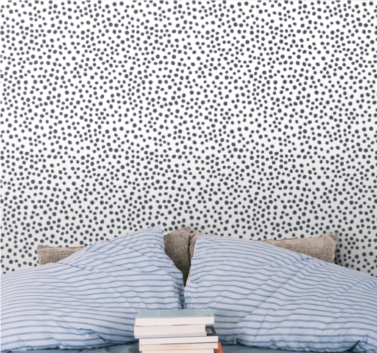 Classic Dot Pattern polka dot wallpaper - TenStickers