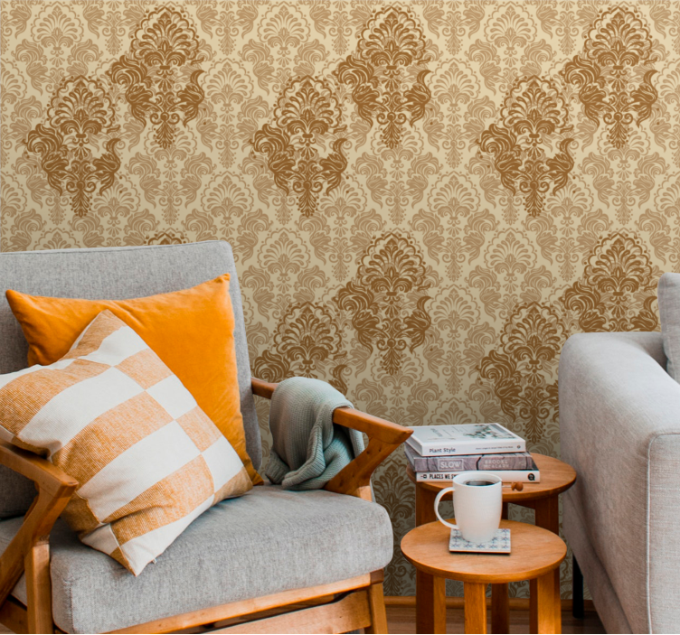 Elegant Classic Motifs baroque wallpaper - TenStickers