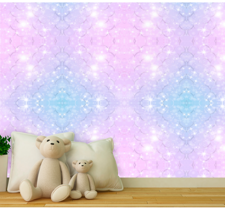 Enchanted Sparkles wallpaper abstract - TenStickers