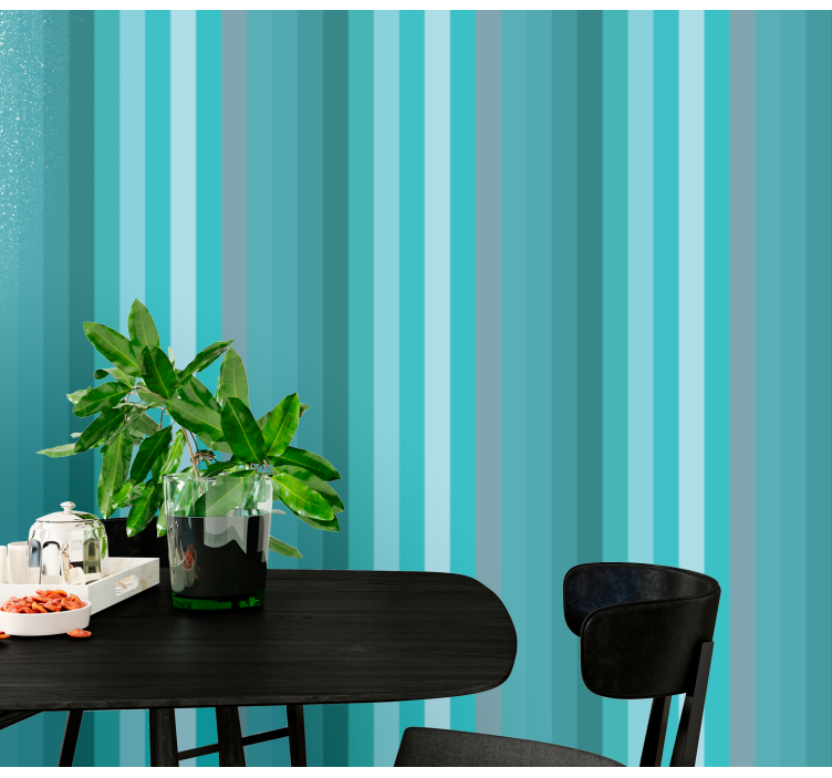 Linear Wall Accent striped wallpaper - TenStickers
