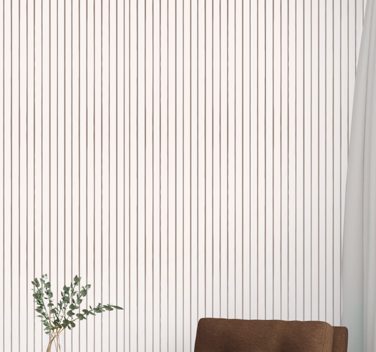 Minimalist Linear Pattern vertical stripe wallpaper - TenStickers