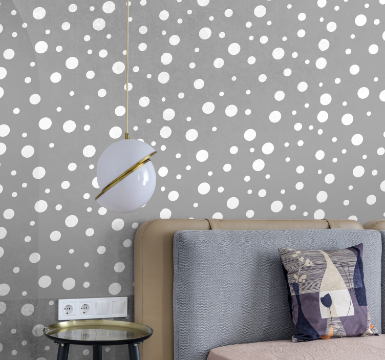 Polka Dot Design dot wallpaper - TenStickers