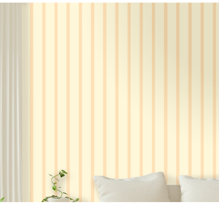 Subtle Striped Elegance horizontal wallpaper - TenStickers