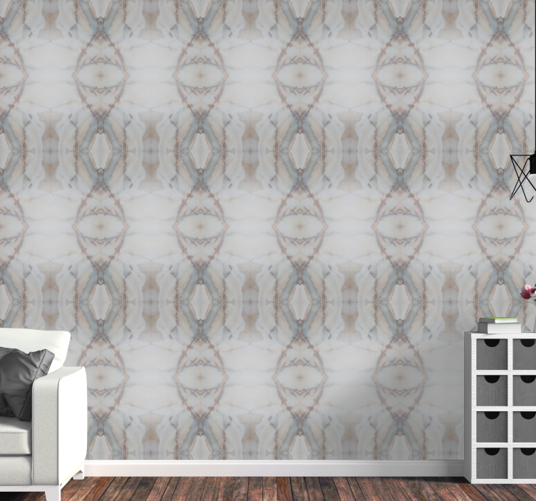 Symmetrical Elegance wallpaper abstract - TenStickers