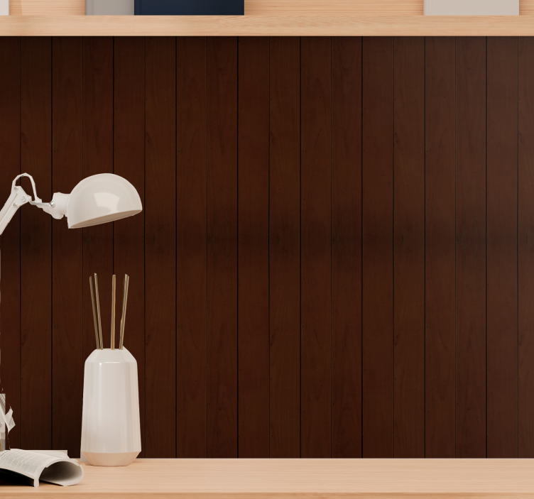 Timber Cladding wood effect wallpaper - TenStickers