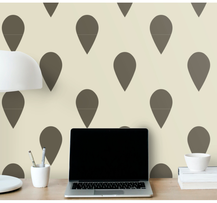 Vintage European design vintage wallpaper - TenStickers