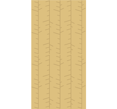 Stylized minimalist pattern tree wallpaper - TenStickers
