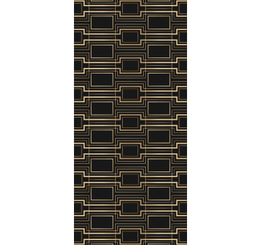 Linear rectangular shapes office wallpaper - TenStickers