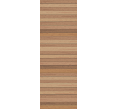 Natural vertical strips wood effect wallpaper - TenStickers