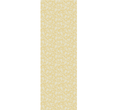 Abstract yellow motif leaf wallpaper - TenStickers