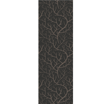 Branching grey design tree wallpaper - TenStickers