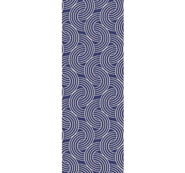 Elegant Spiral Waves geometric wallpaper - TenStickers