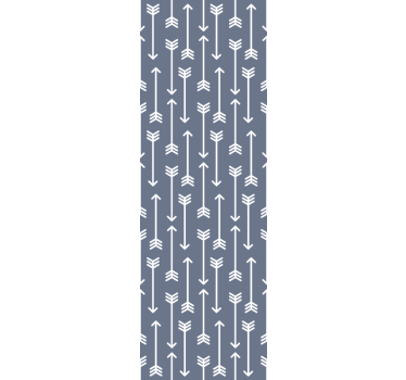 Arrow motif design scandinavian wallpaper - TenStickers