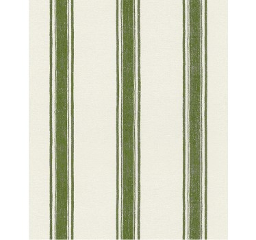 Shapes wallpaper vertical lines in moss green - TenStickers