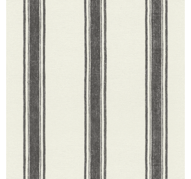 Shapes wallpaper black diplomatic stripes - TenStickers