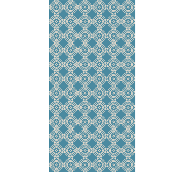 Bedroom wallpaper with complex geometric design - TenStickers