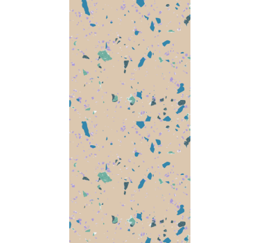 Abstract geometric bedroom wallpaper - TenStickers
