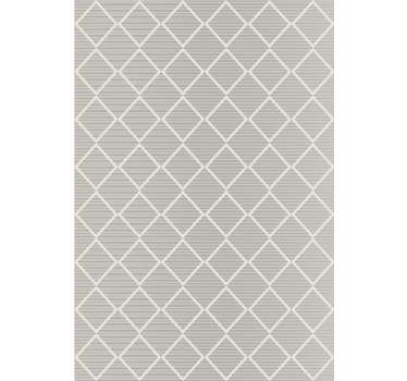 Office wallpaper in irregular gray rhombuses - TenStickers