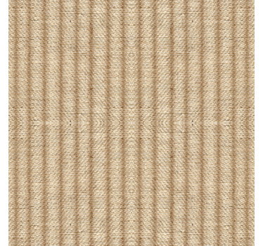 Master bedroom wallpaper in brown realistic jute - TenStickers