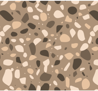 Stone effect wallpaper abstract pebble design - TenStickers