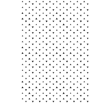Scandinavian wallpaper black and grey 3d triangles - TenStickers