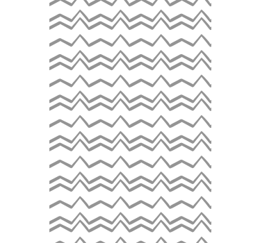 Scandinavian wallpaper irregular grey zigzag pattern - TenStickers