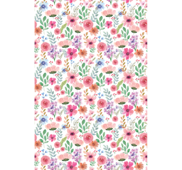 Multicolor office wallpaper - TenStickers