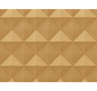 Master bedroom wallpaper 3d gold design - TenStickers