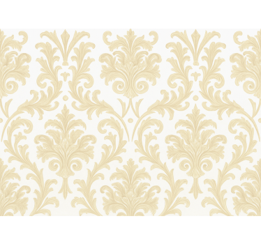Master bedroom wallpaper neutral sage pattern decor - TenStickers