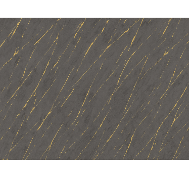 Master bedroom wallpaper grey marble with gold veins - TenStickers