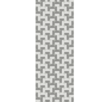 Bedroom wallpaper nordic style gray circle design - TenStickers