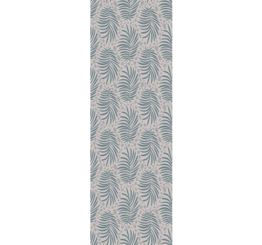 Bedroom wallpaper tropical blue hamptons pattern - TenStickers