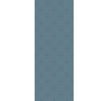 Bedroom wallpaper nordic style gray diamond pattern - TenStickers