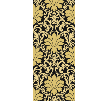 Bedroom wallpaper luxury damask design - TenStickers