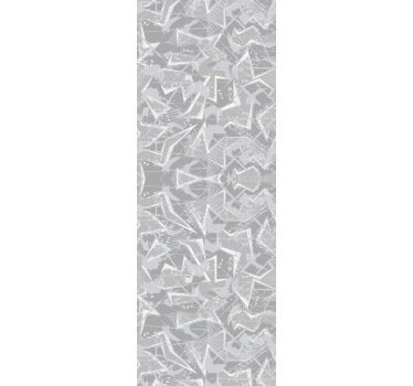 Gray 80's fine graphics bedroom wallpaper - TenStickers