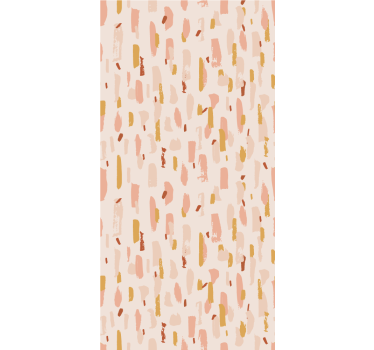 Bedroom wallpaper in a brushed petal design - TenStickers