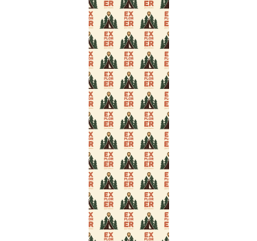 Bedroom wallpaper for exploring camping adventures - TenStickers
