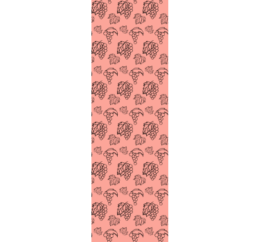Bedroom wallpaper in african style rose grape design - TenStickers