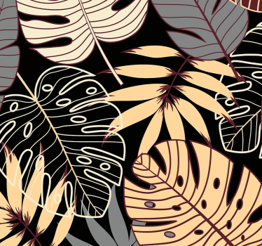 Tropical jungle Forest Wallpaper - TenStickers