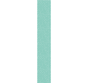 White stars on green background starry wallpaper - TenStickers